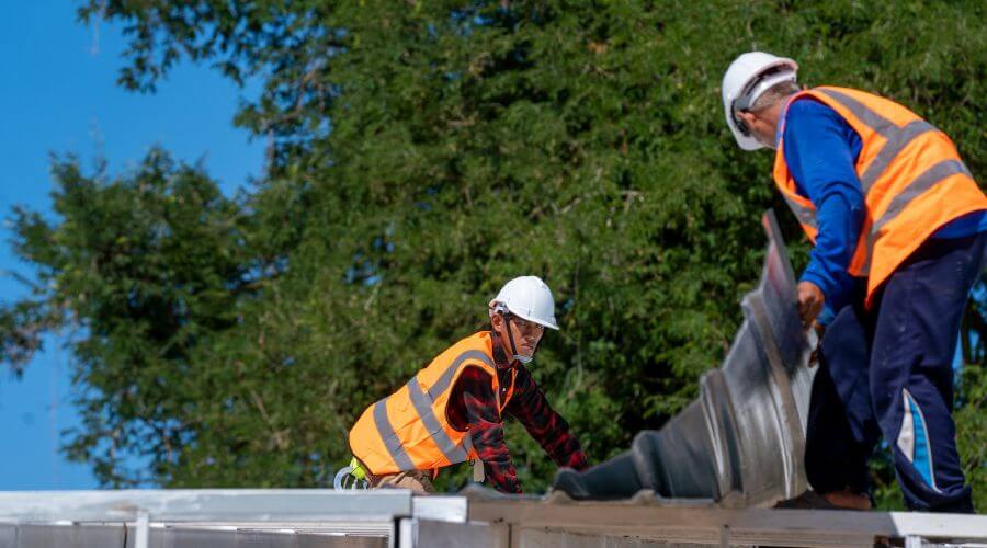 Professional new roof installation services in Scottville, MI
